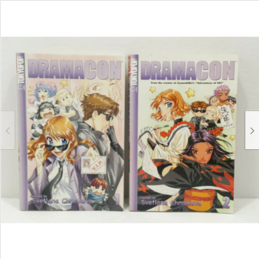 Dramacon Manga Book Vol 1 & 2 English 4368E1M